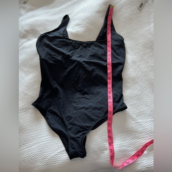 NWT Everlane The Square Neck One Piece Swimsuit in Black Size XXL - Picture 9 of 16
